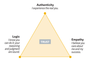 agilenesia - Bagaimana Membangun Kepercayaan pada Perusahaan Rintisan - segitiga